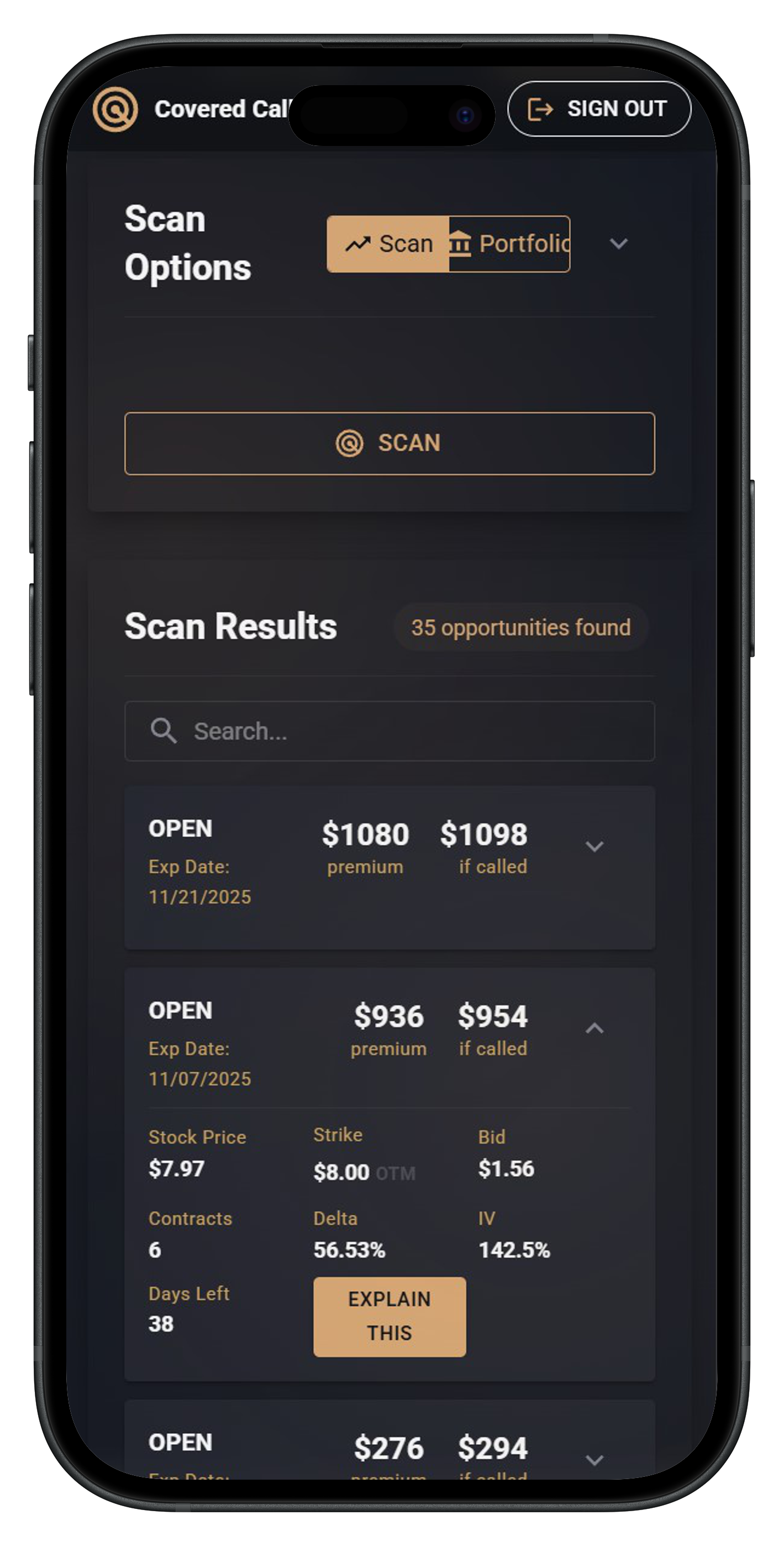 Scanner Screenshot 2