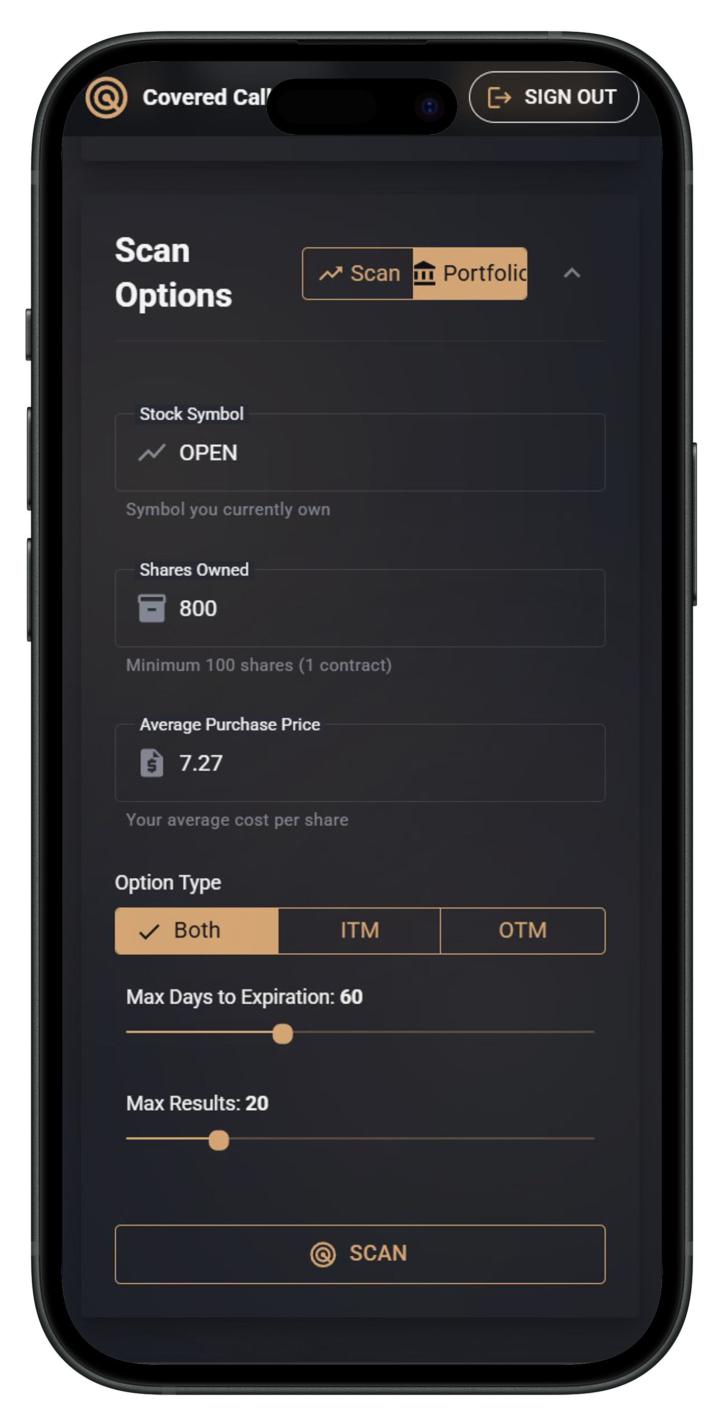 Scanner Screenshot 4